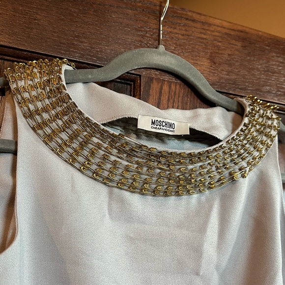 Moschino Cheap + Chic Safety Pin Mini Dress - Picture 3 of 7